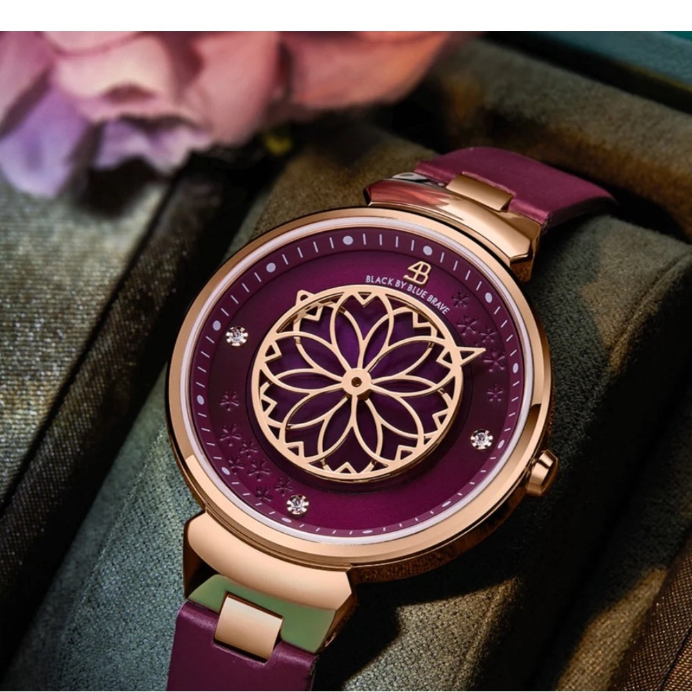 CHERRY BLOSSOM WATCH (RUBY RED NEW w/tags)!